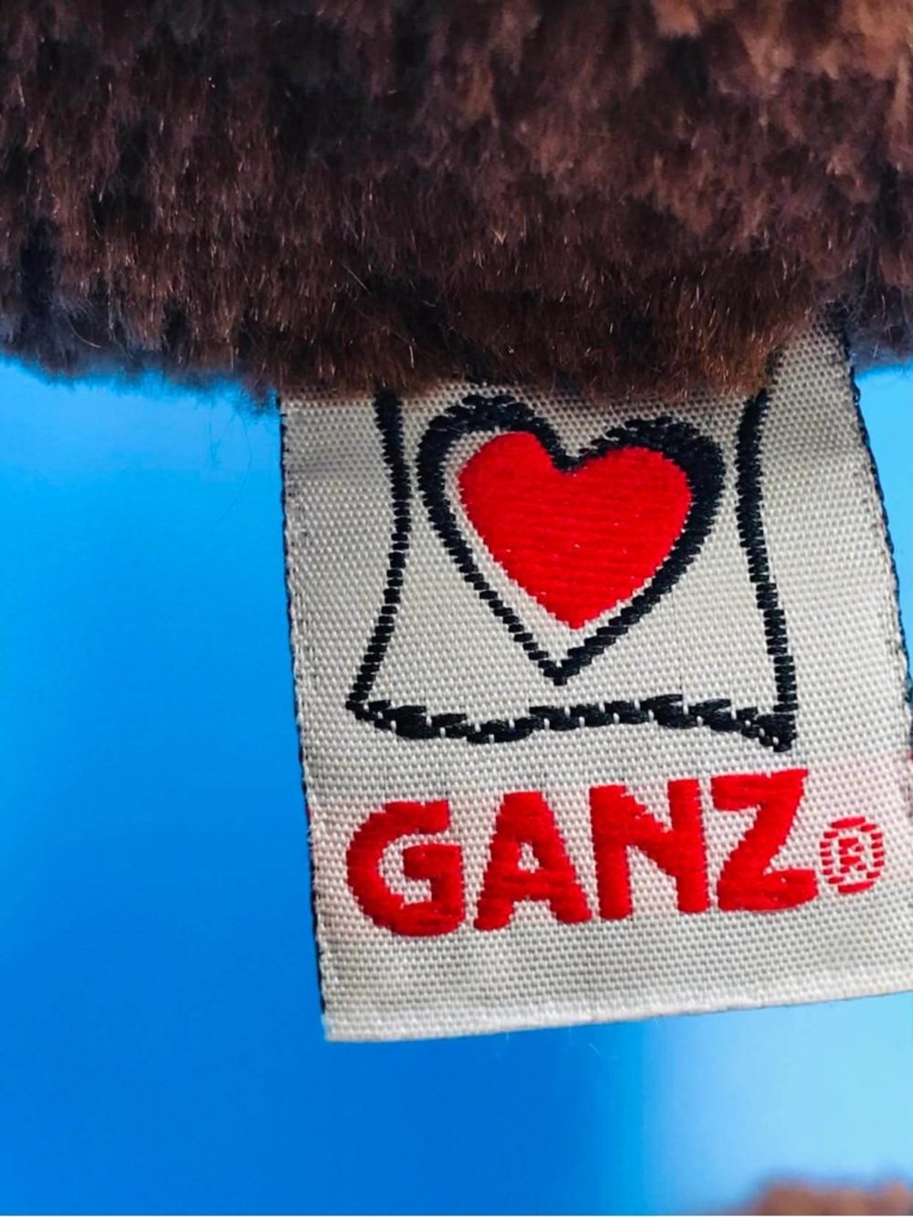 Authentic Ganz Webkinz Junior Monkey - 12" Brown & Beige Rare Plush - Picture 9 of 11